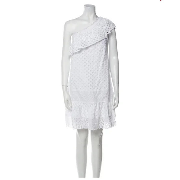 Tory Burch | Dresses | Tory Burch One Shoulder White Mini Dress | Poshmark Tory Burch | Dresses | Tory Burch One Shoulder White Mini Dress | Poshmark